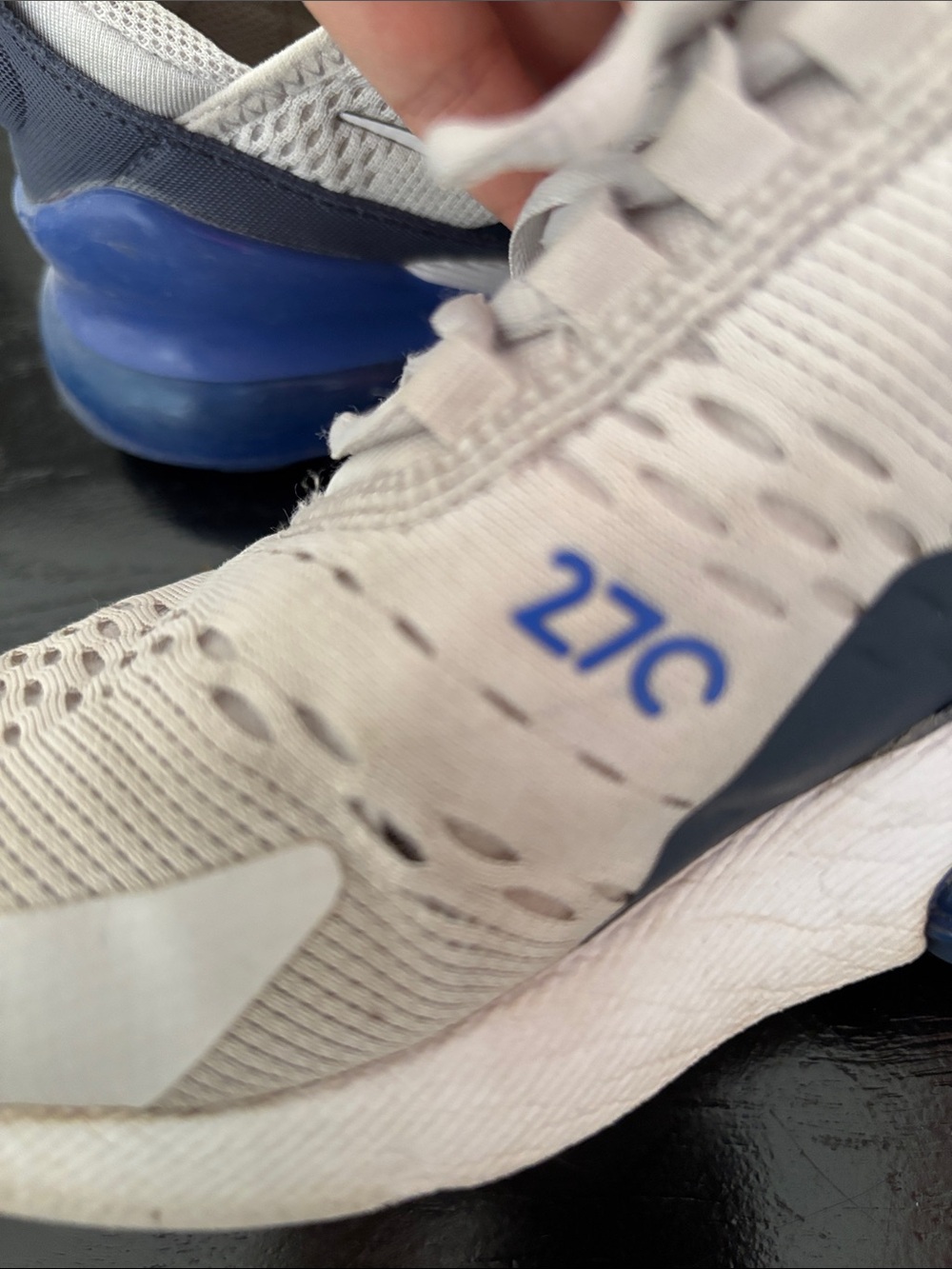 Two Pairs Nike Air Max 270 size 4Y - Picture 14 of 16